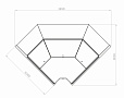 Чертеж GC110 VV-6-1 inside corner (version 2.0)  (no sidewalls )